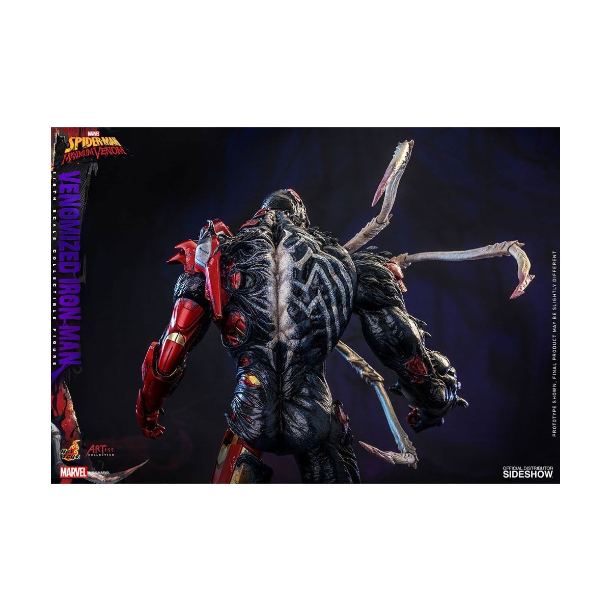Hot Toys - Venomized Iron Man - Marvel's Spider-Man: Maximum Venom figurine Artist Collection 1/6