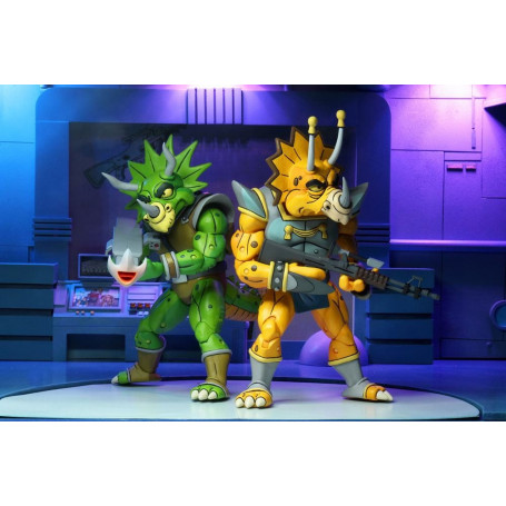 Neca - TMNT - Ninja Turtles - Pack Captain Zarax & Zork