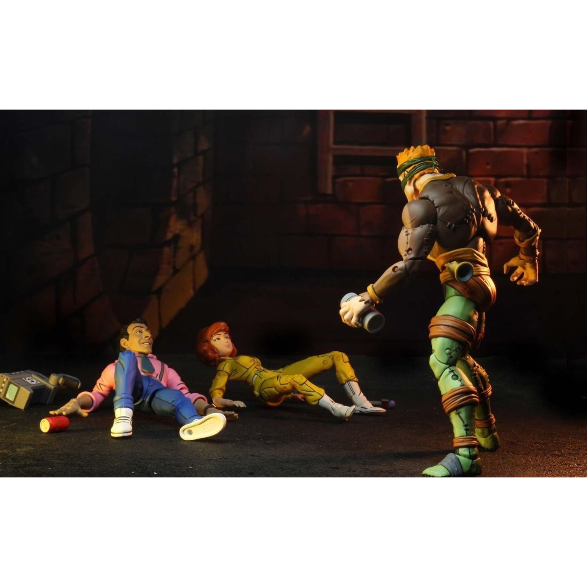 Neca - TMNT - Ninja Turtles - Pack 2 figures Rat King & Vernon