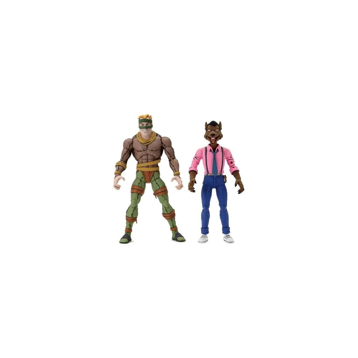 Neca - TMNT - Ninja Turtles - Pack 2 figures Rat King & Vernon