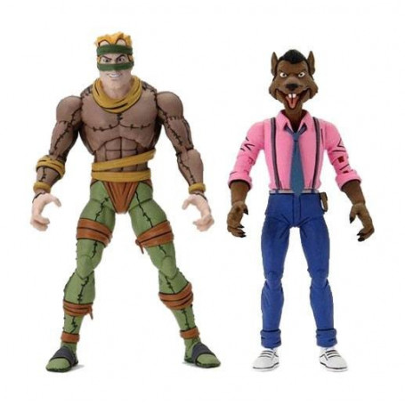 Neca - TMNT - Ninja Turtles - Pack 2 figures Rat King & Vernon