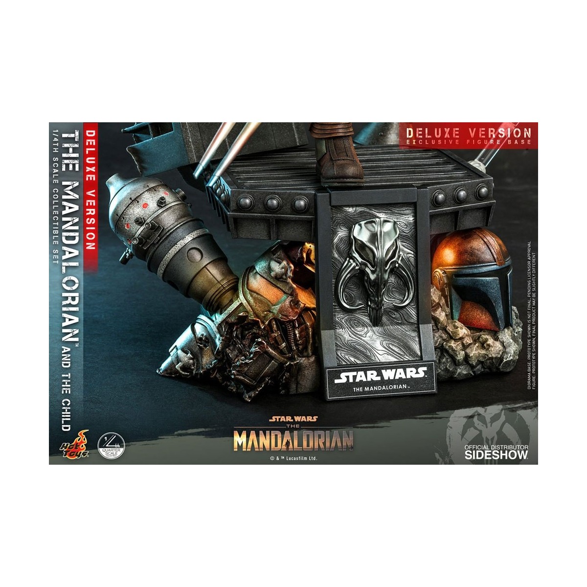 Hot Toys Star Wars - The Mandalorian and the Child Deluxe 1/4
