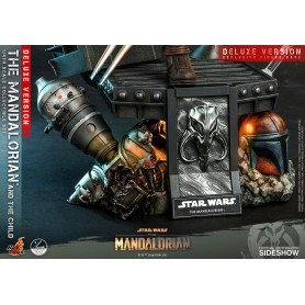 Hot Toys Star Wars - The Mandalorian and the Child Deluxe 1/4
