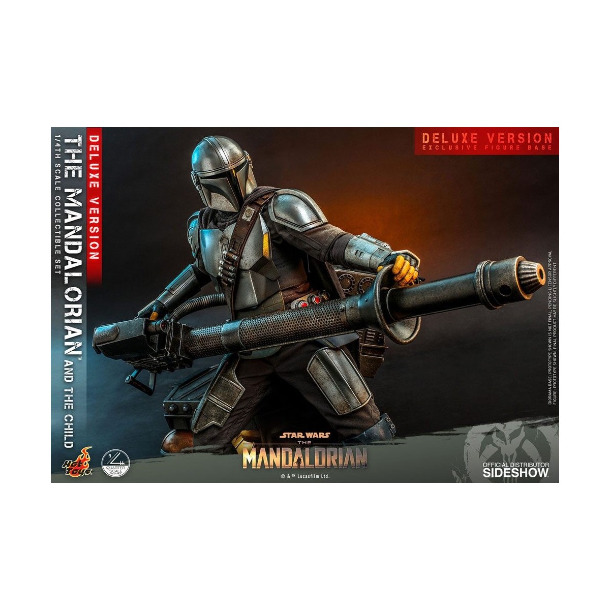 Hot Toys Star Wars - The Mandalorian and the Child Deluxe 1/4
