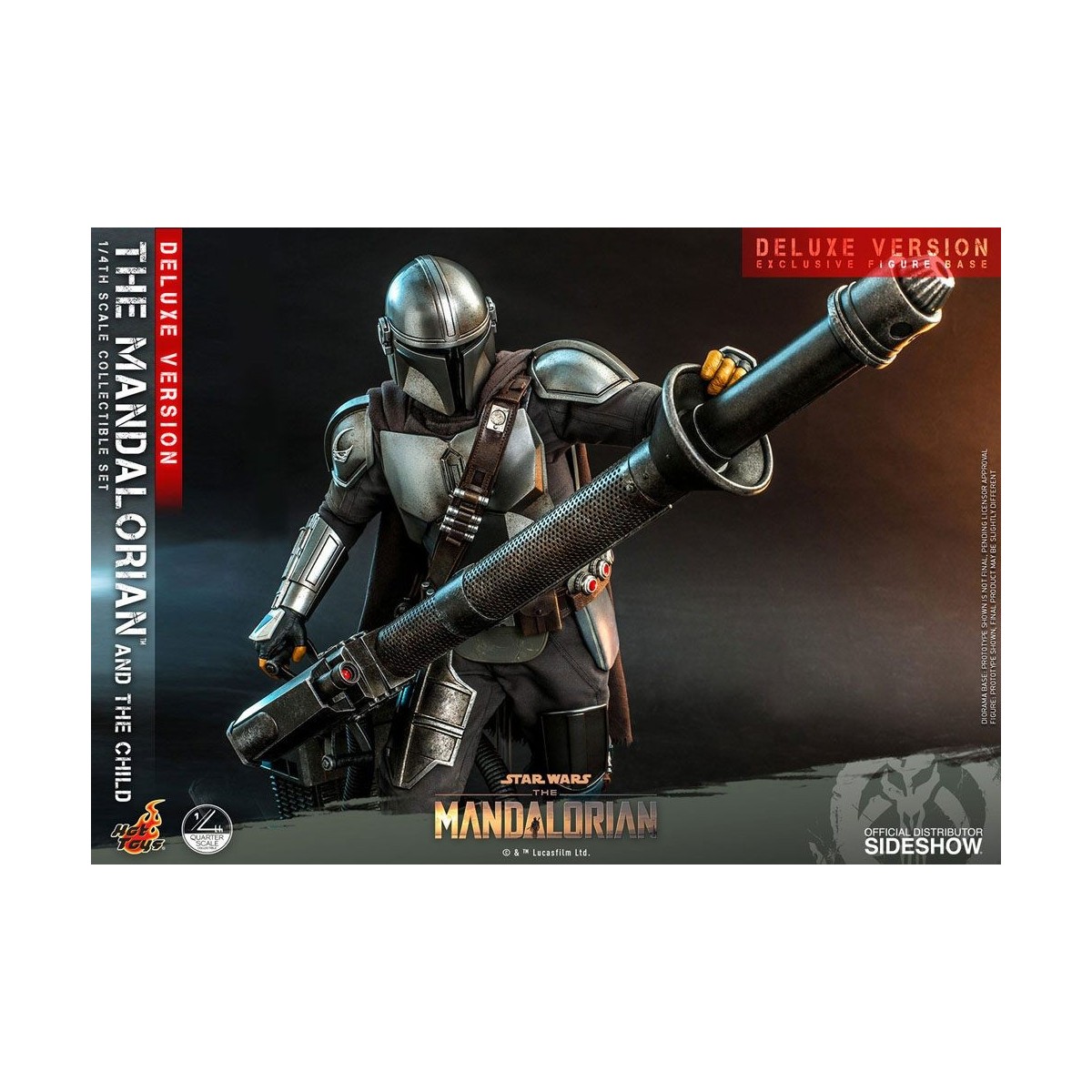 Hot Toys Star Wars - The Mandalorian and the Child Deluxe 1/4