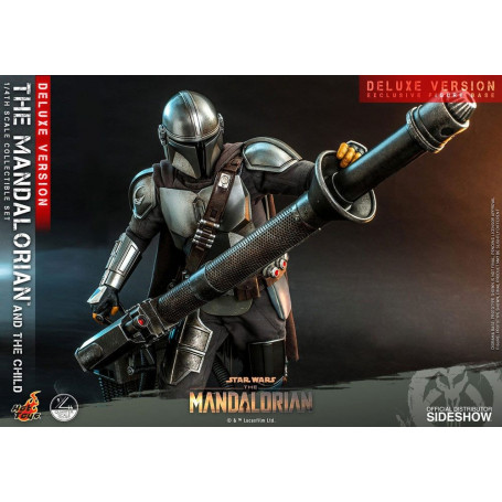 Hot Toys Star Wars - The Mandalorian and the Child Deluxe 1/4