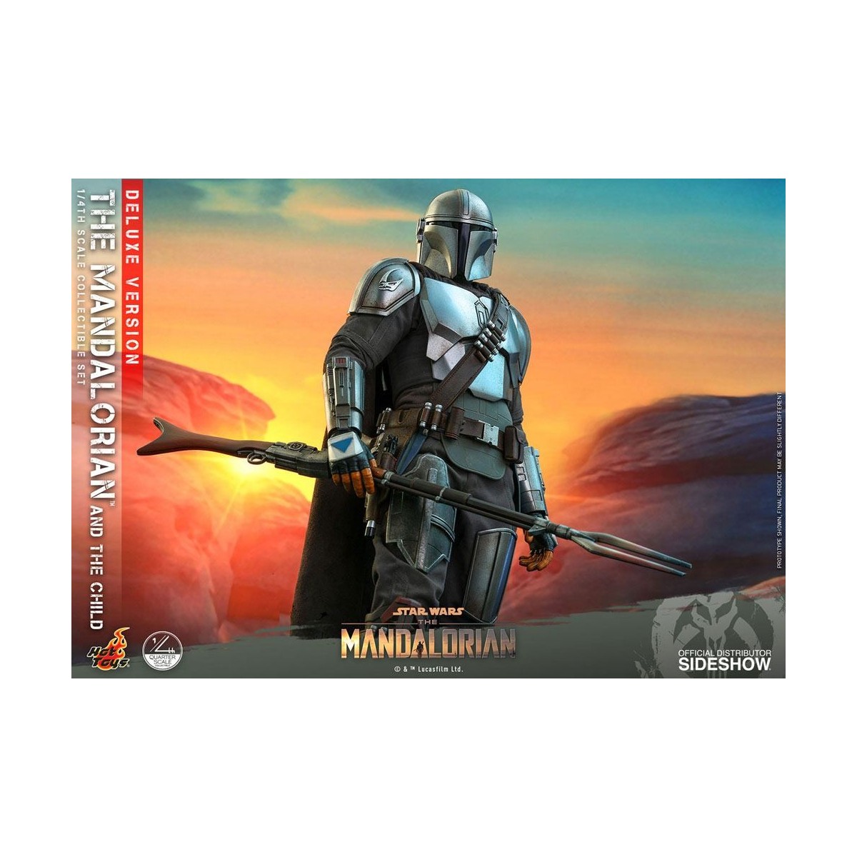 Hot Toys Star Wars - The Mandalorian and the Child Deluxe 1/4