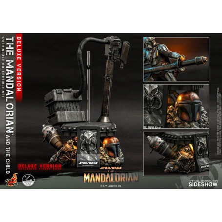 Hot Toys Star Wars - The Mandalorian and the Child Deluxe 1/4