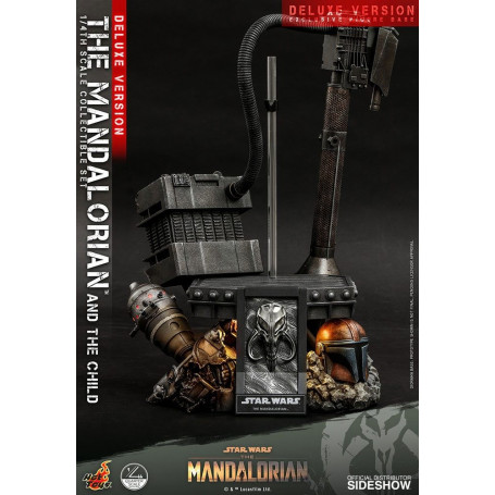 Hot Toys Star Wars - The Mandalorian and the Child Deluxe 1/4
