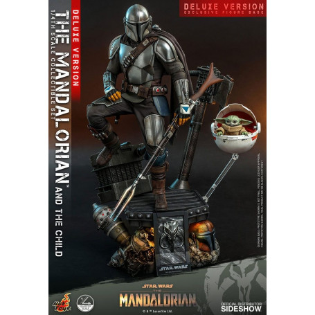 Hot Toys Star Wars - The Mandalorian and the Child Deluxe 1/4
