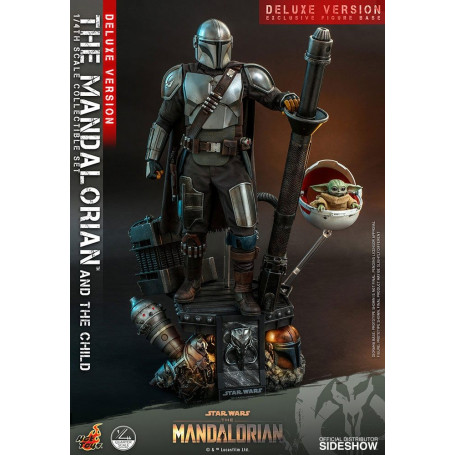 Hot Toys Star Wars - The Mandalorian and the Child Deluxe 1/4
