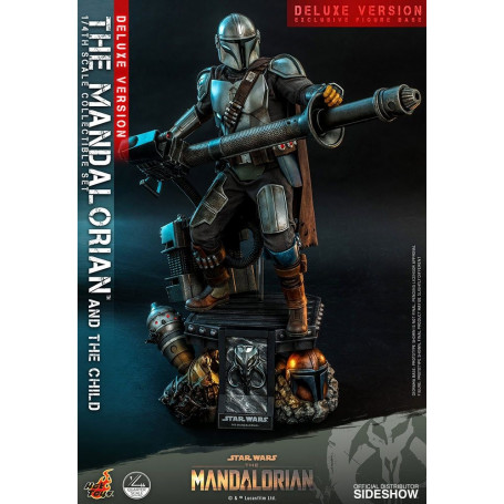 Hot Toys Star Wars - The Mandalorian and the Child Deluxe 1/4