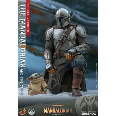 Hot Toys Star Wars - The Mandalorian and the Child Deluxe 1/4