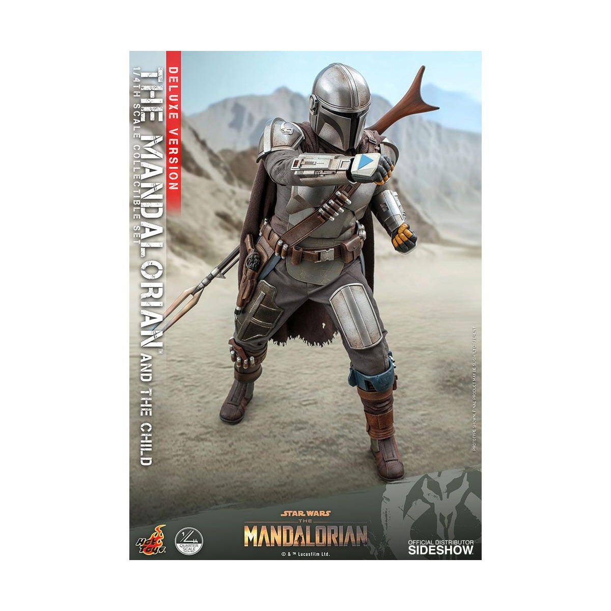 Hot Toys Star Wars - The Mandalorian and the Child Deluxe 1/4