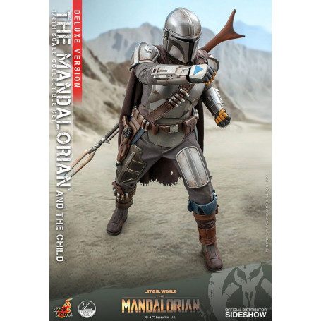 Hot Toys Star Wars - The Mandalorian and the Child Deluxe 1/4