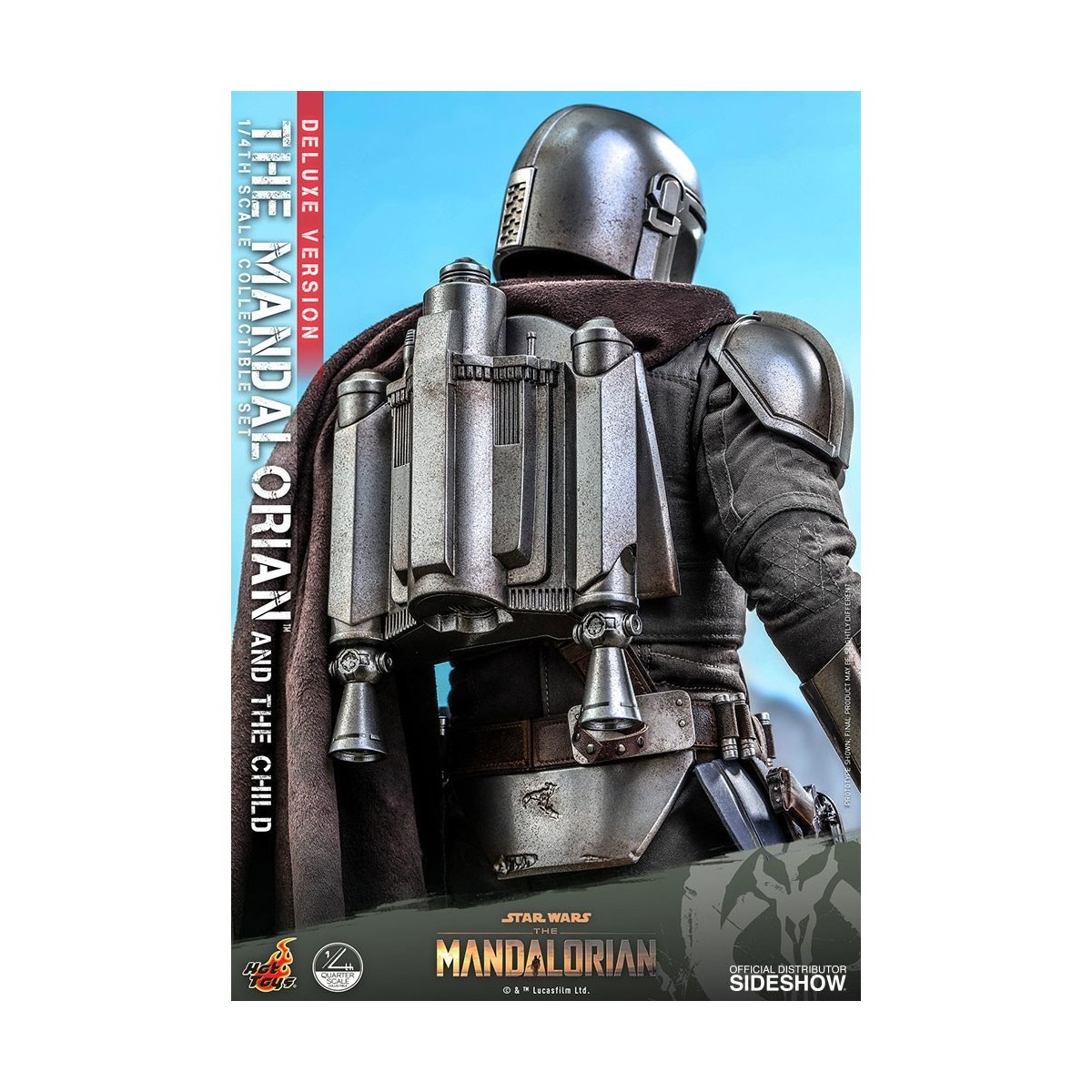 Hot Toys Star Wars - The Mandalorian and the Child Deluxe 1/4