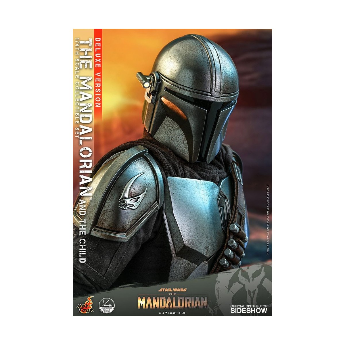 Hot Toys Star Wars - The Mandalorian and the Child Deluxe 1/4