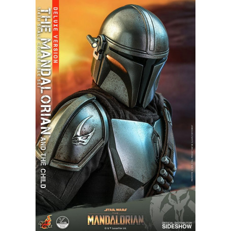 Hot Toys Star Wars - The Mandalorian and the Child Deluxe 1/4