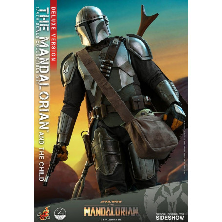 Hot Toys Star Wars - The Mandalorian and the Child Deluxe 1/4
