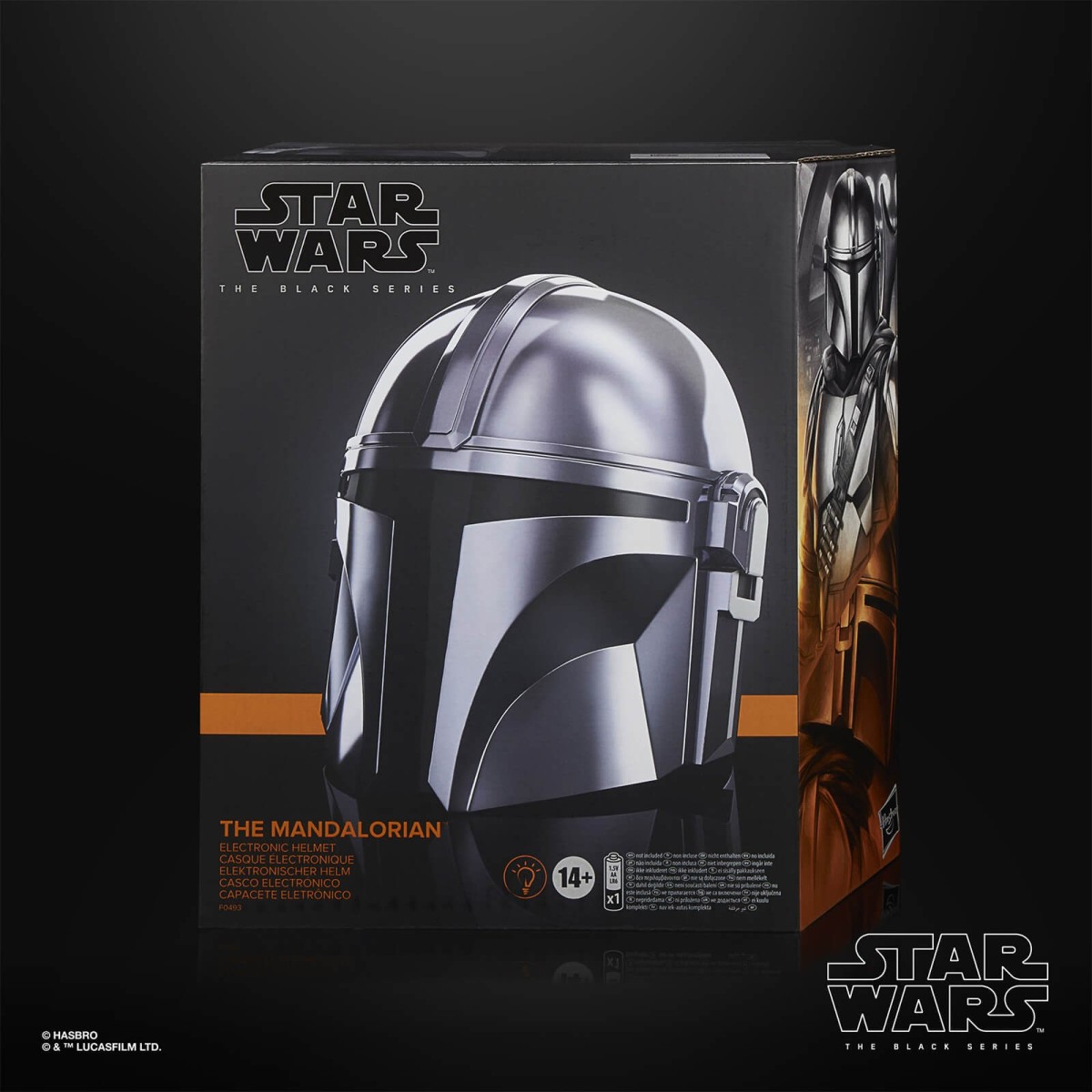 Hasbro - The Mandalorian Helmet - Star Wars Black Series Helmet 1:1 Replica Premium