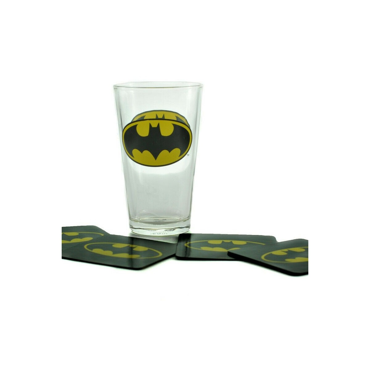 DC Comics - Batman Dark Knight - Maxi Glass and Coasters