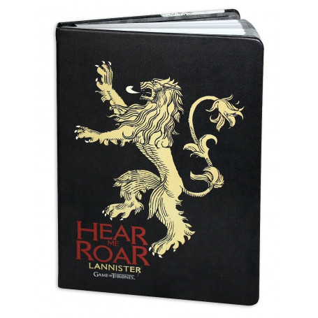 Game of Thrones - Notebook and Bookmark - Stark