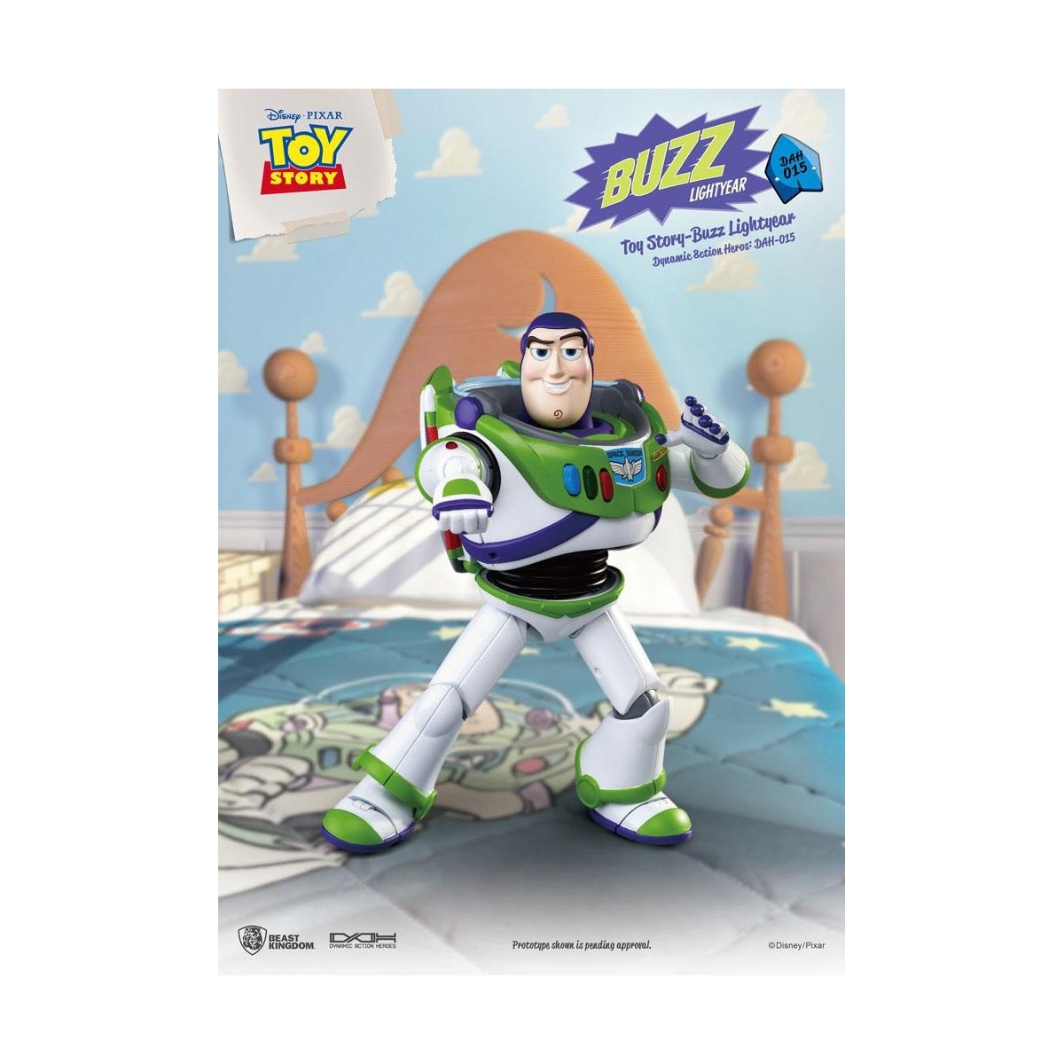 Beast Kingdom - Toy Story Buzz Lightyear - Dynamic Action Heroes 1/9 action figure