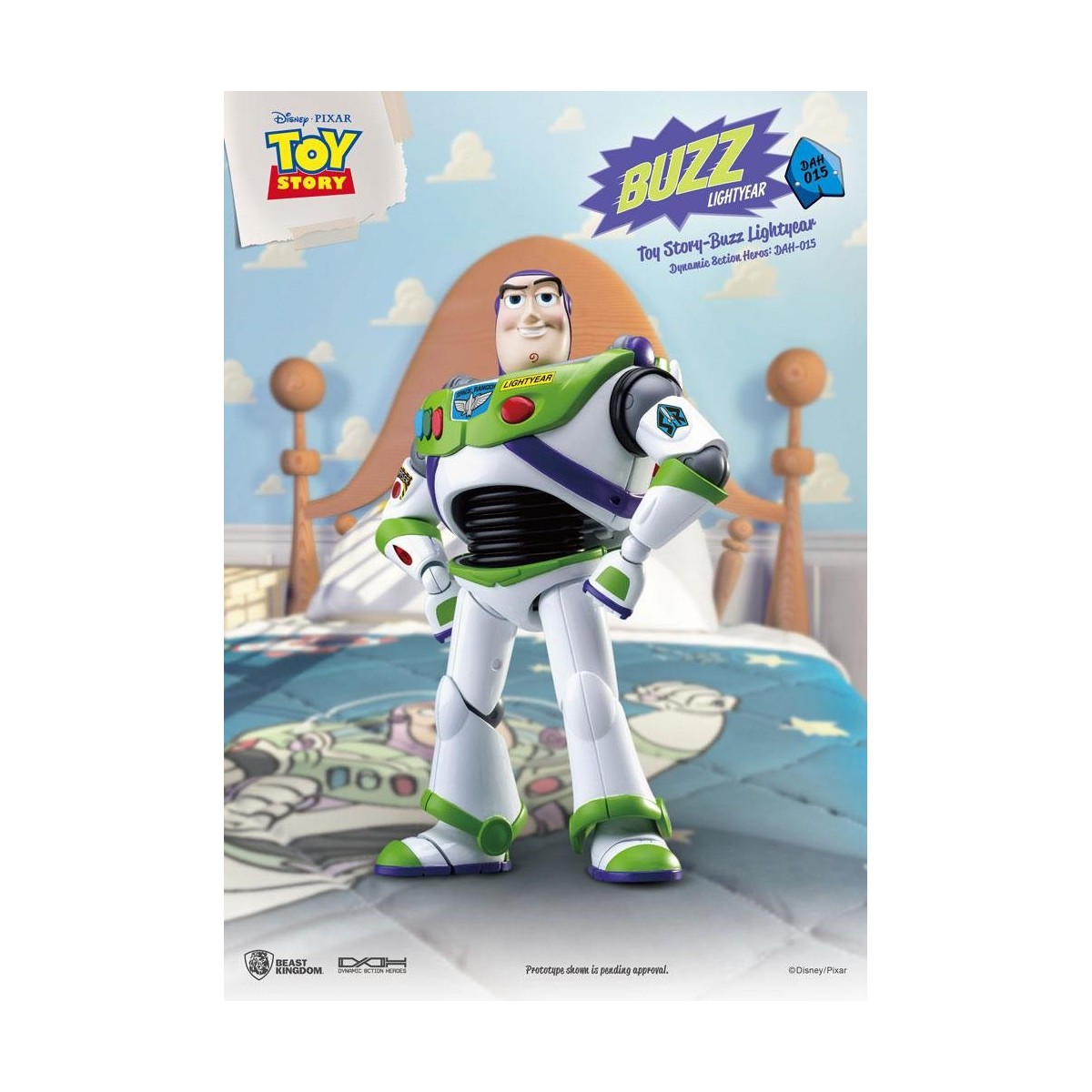Beast Kingdom - Toy Story Buzz Lightyear - Dynamic Action Heroes 1/9 action figure