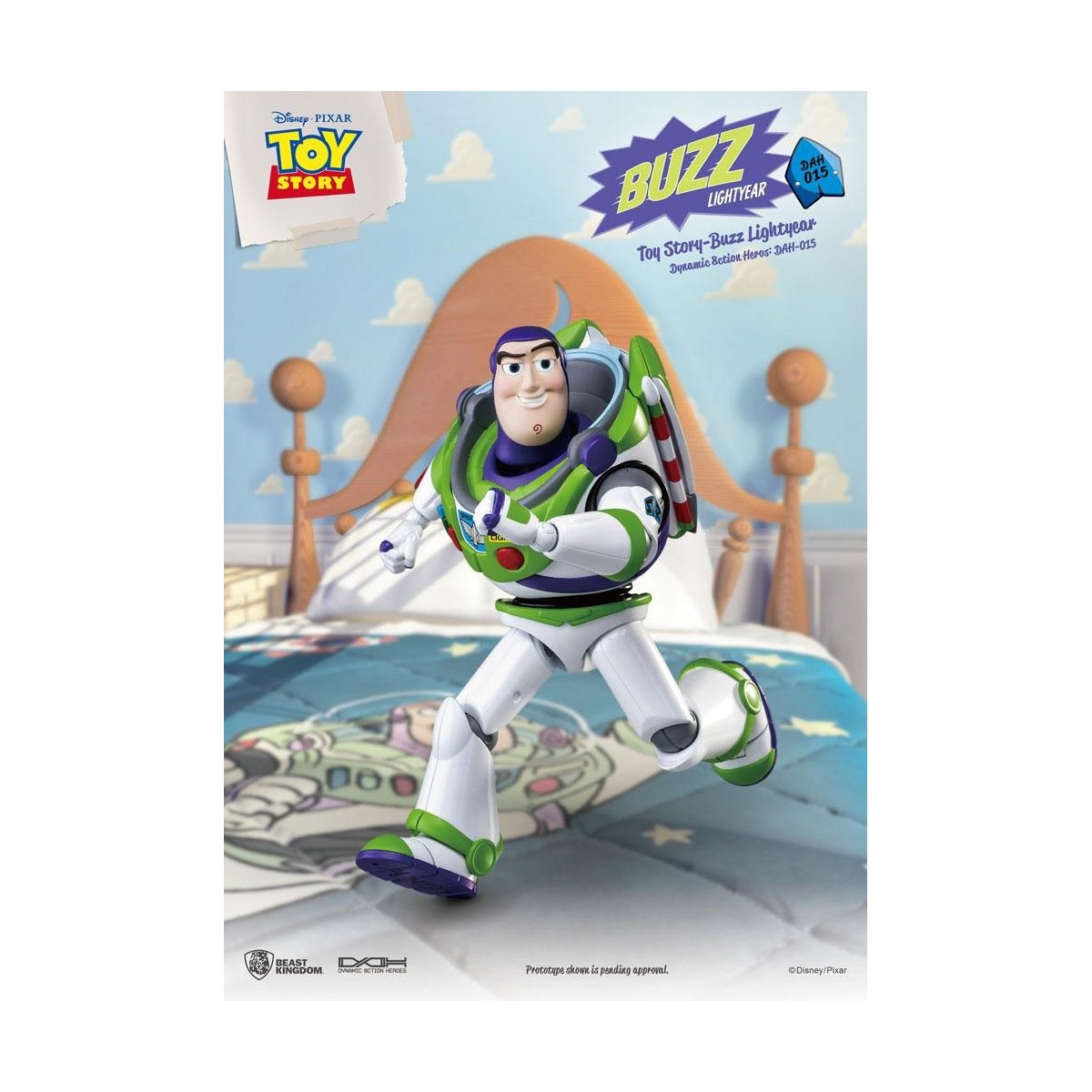 Beast Kingdom - Toy Story Buzz Lightyear - Dynamic Action Heroes 1/9 action figure