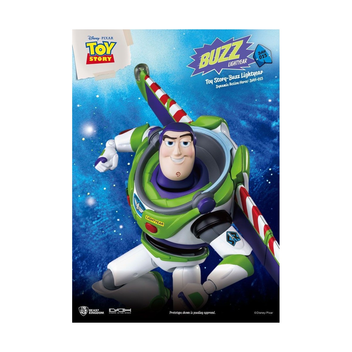 Beast Kingdom - Toy Story Buzz Lightyear - Dynamic Action Heroes 1/9 action figure