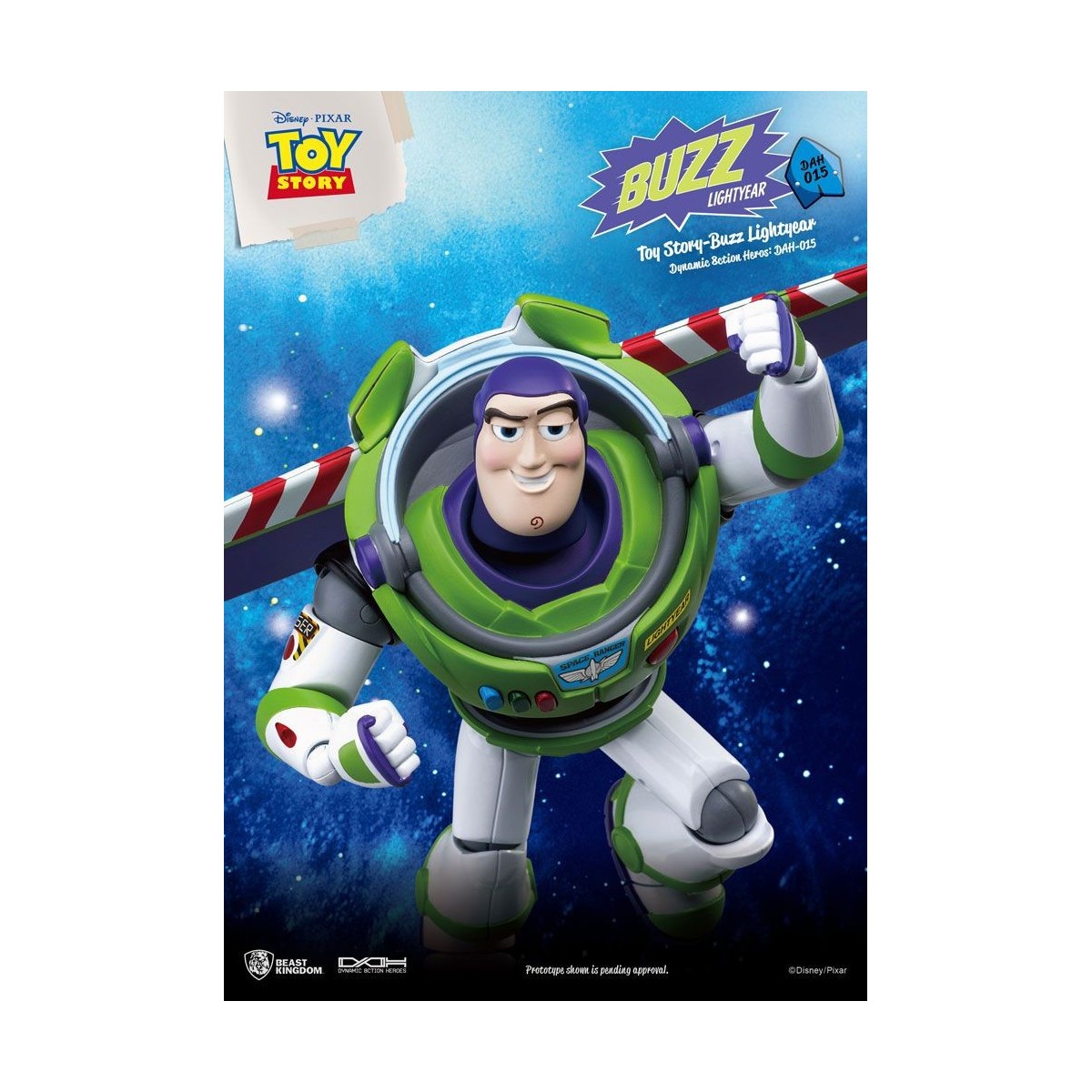 Beast Kingdom - Toy Story Buzz Lightyear - Dynamic Action Heroes 1/9 action figure