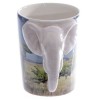 Cup with elephants Handle
