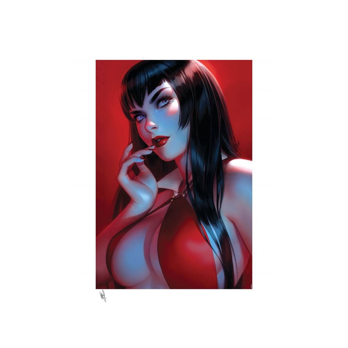 Sideshow - Vampirella Art Print by Warren Louw - 61 x 46 cm - unframed