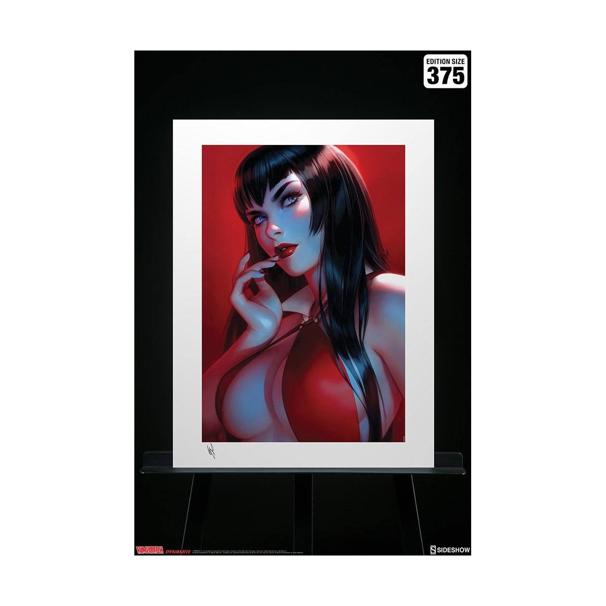 Sideshow - Vampirella Art Print by Warren Louw - 61 x 46 cm - unframed