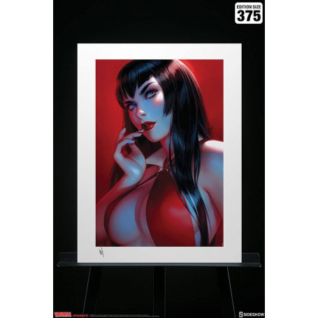 Sideshow - Vampirella Art Print by Warren Louw - 61 x 46 cm - unframed