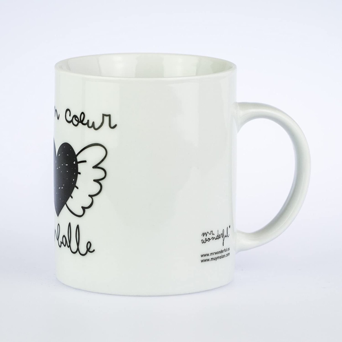 Ceramic Mug My heart is racing