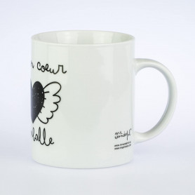 Ceramic Mug My heart is racing