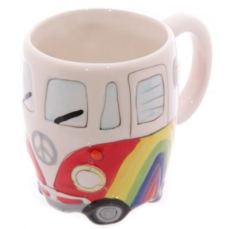 Mug Camper Van Arc En Ciel