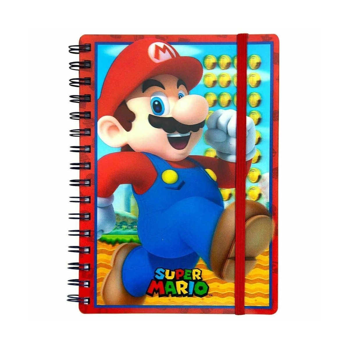 Nintendo Mario - Super Mario Lenticular A5 Notebook