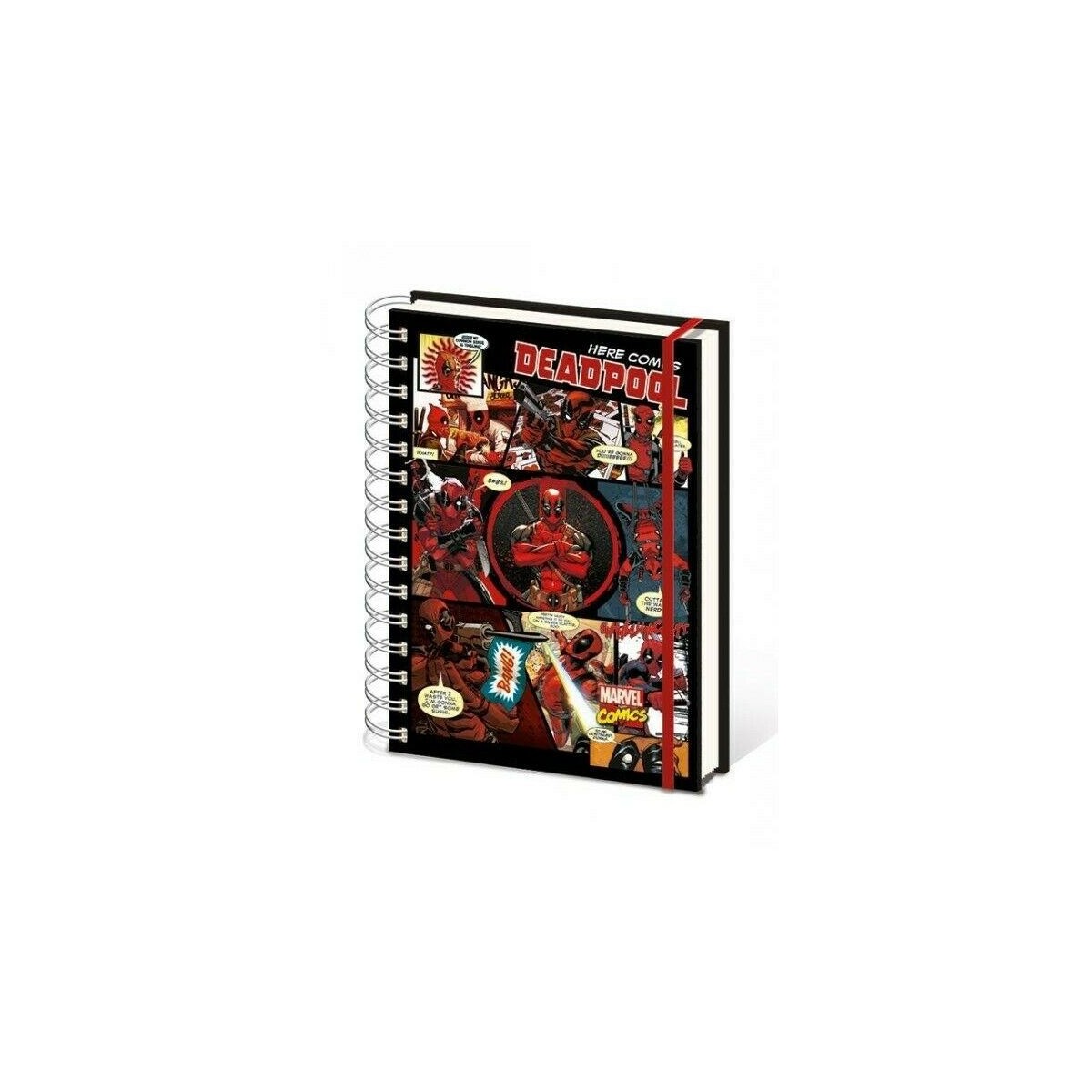 Marvel Cahier A5 Deadpool Comic Images