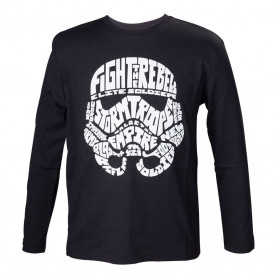 Star Wars - Children's T-shirt - Stormtrooper Calligraphy 110-116