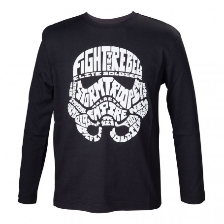 Star Wars - Children's T-shirt - Stormtrooper Calligraphy 110-116