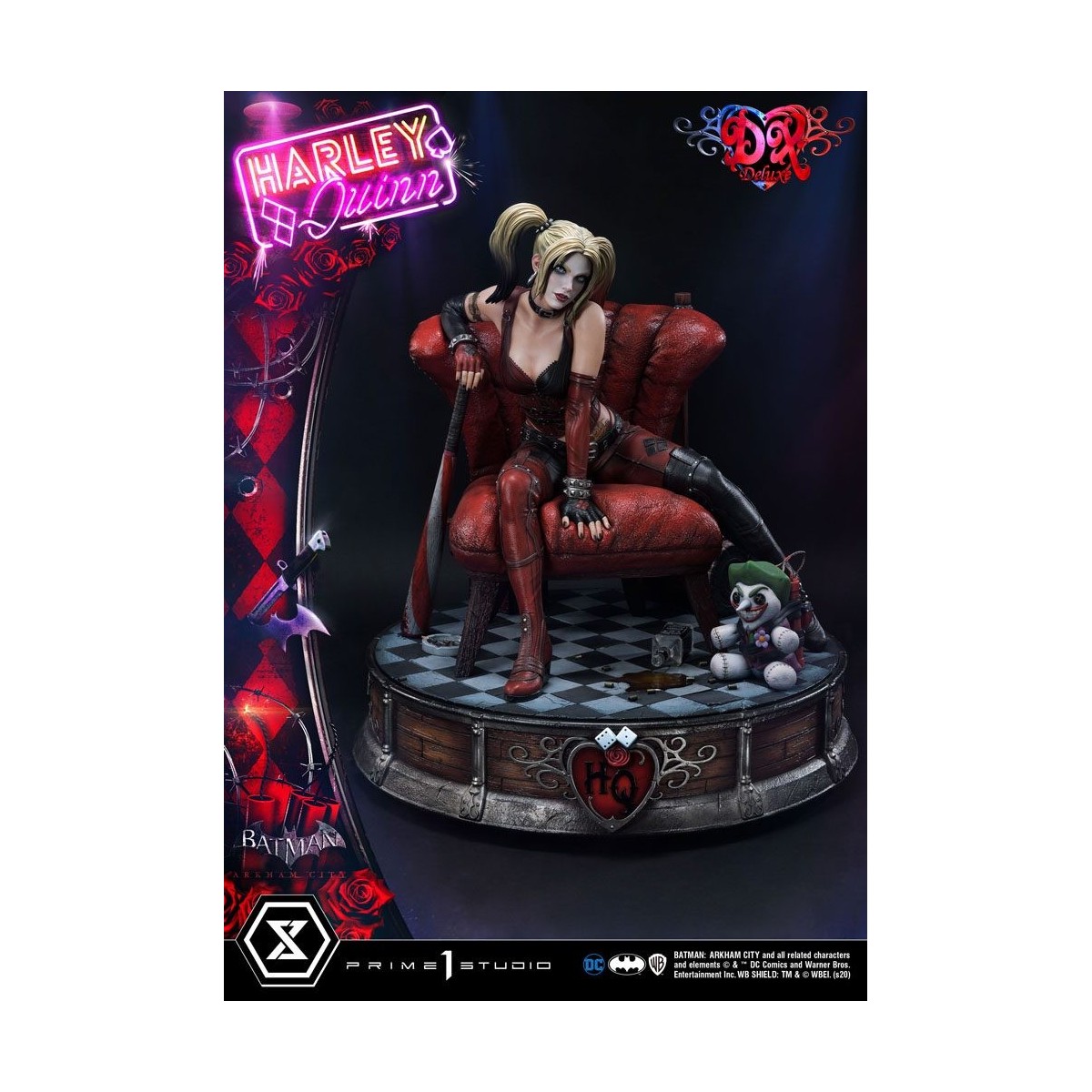 Prime 1 Studio - Harley Quinn Deluxe Bonus Version 1:3 Scale Statue - Batman Arkham City