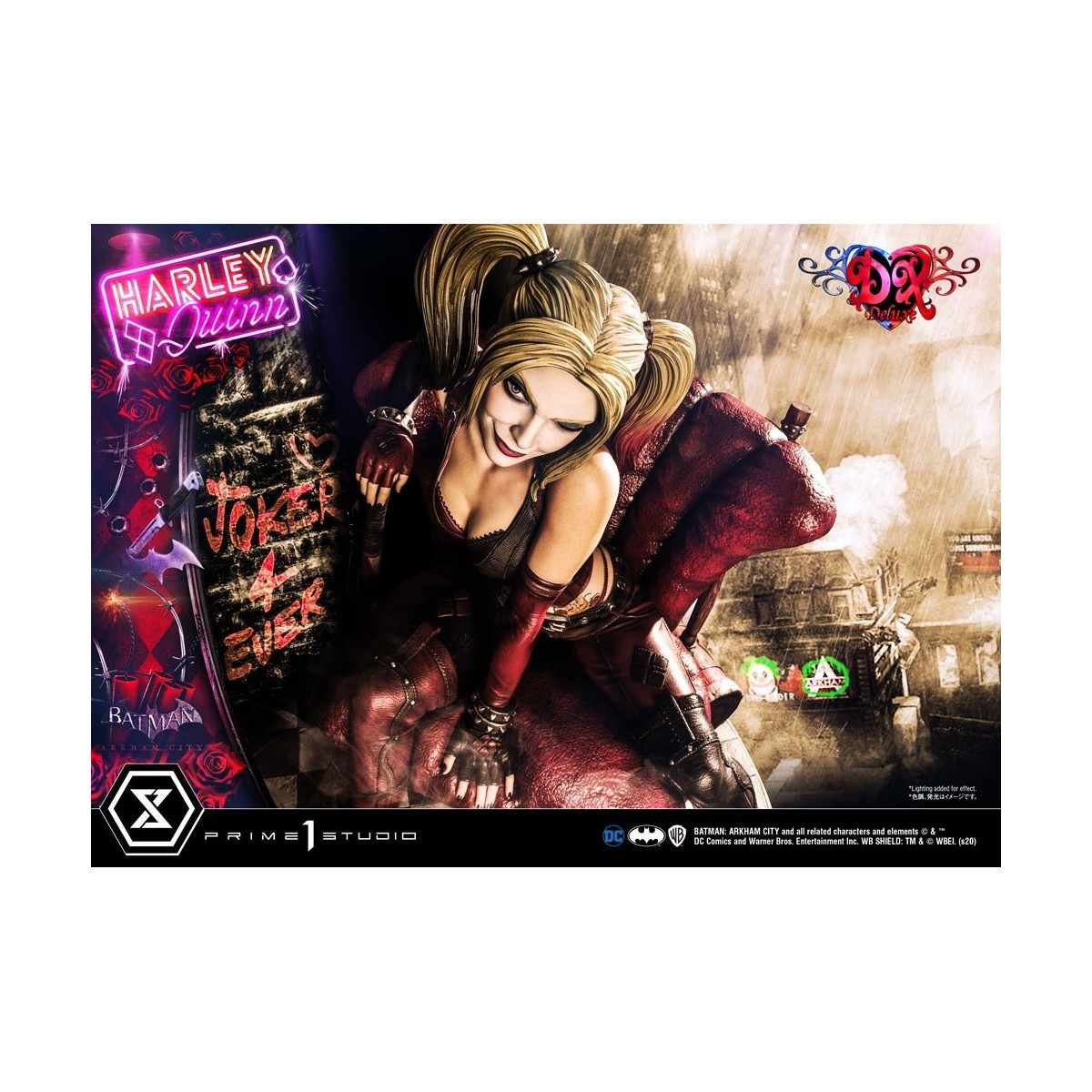 Prime 1 Studio - Harley Quinn Deluxe Bonus Version 1:3 Scale Statue - Batman Arkham City