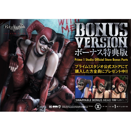Prime 1 Studio - Harley Quinn Deluxe Bonus Version 1:3 Scale Statue - Batman Arkham City
