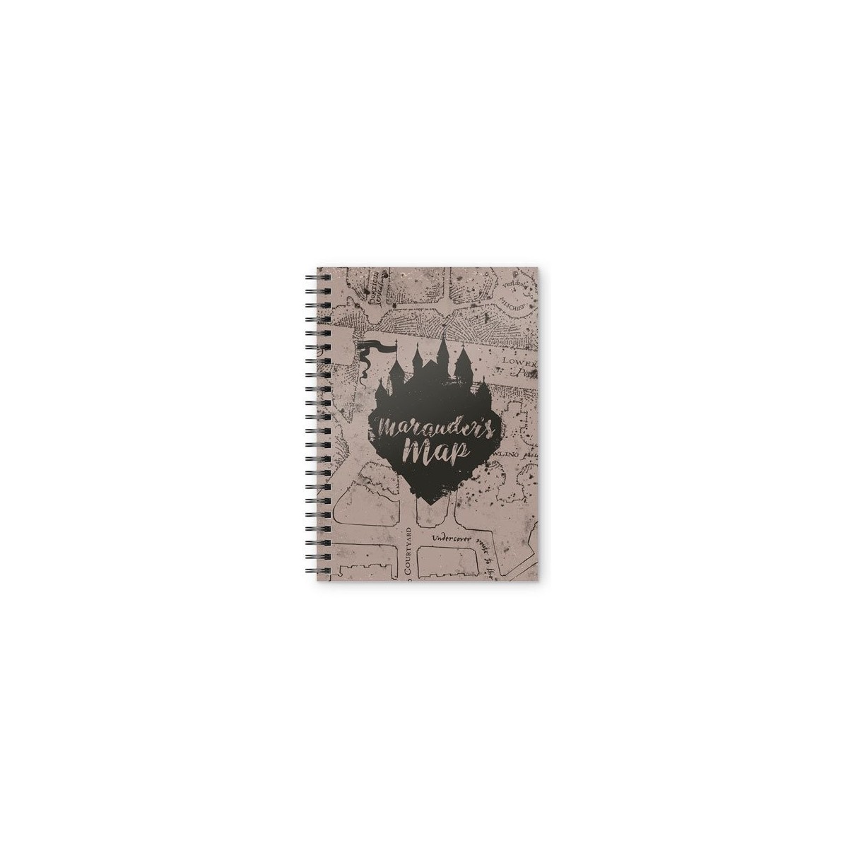 Harry Potter Marauders Map - Notebook A5