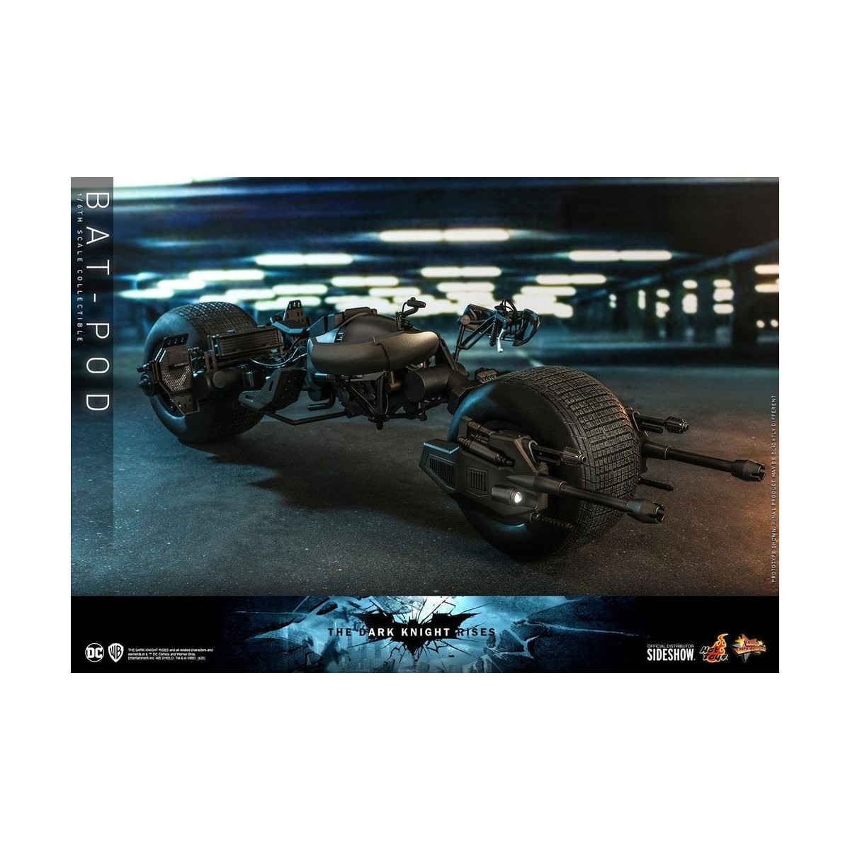 Hot Toys - Movie Masterpiece Batpod Batman The Dark Knight Rises V2 1/6