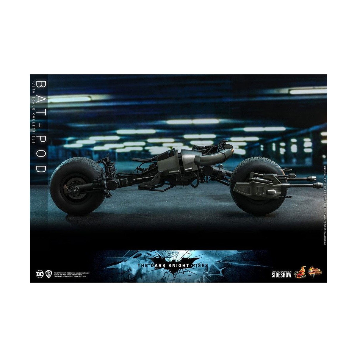 Hot Toys - Movie Masterpiece Batpod Batman The Dark Knight Rises V2 1/6