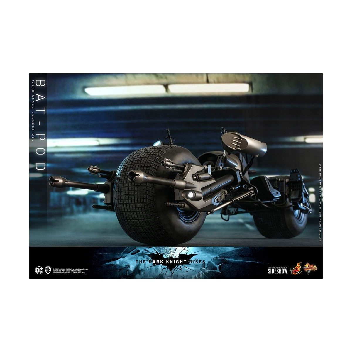 Hot Toys - Movie Masterpiece Batpod Batman The Dark Knight Rises V2 1/6