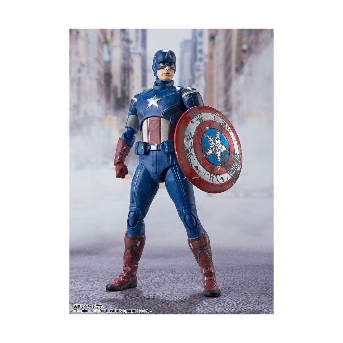 Bandai/Tamashii - Marvel - Avengers Assemble CAPTAIN AMERICA - SH Figuarts SHF